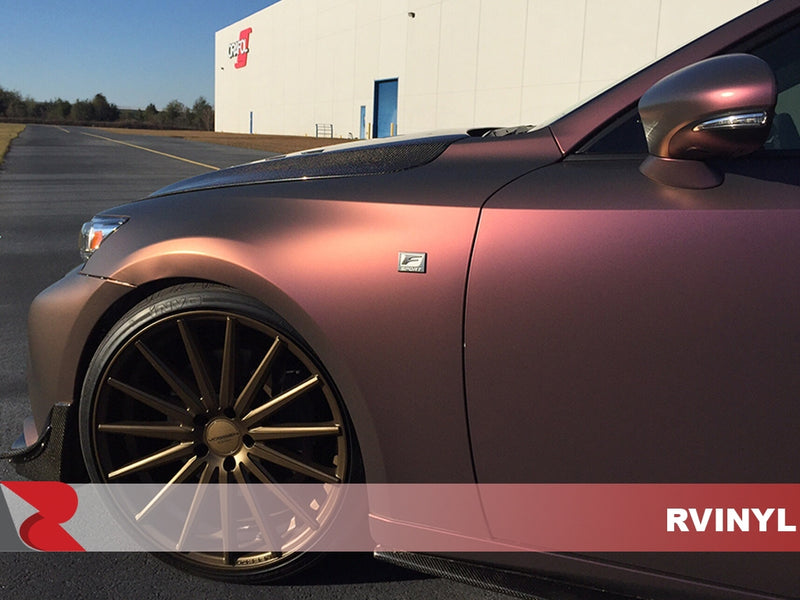 ORACAL 970RA Matte Aubergine Bronze Side View Wrap