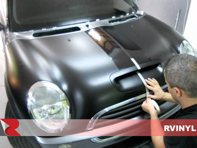Matte Black ORACAL® 970RA Mini Cooper Wrap