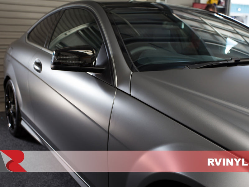 ORACAL 970RA Matte Charcoal Metallic Wing Mirror Wrap