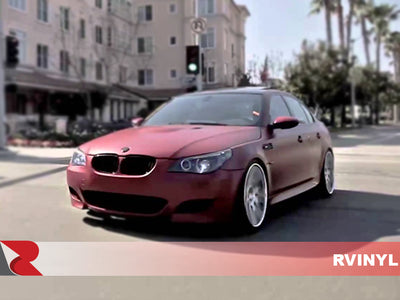 ORACAL 970RA Matte Red Brown Metallic Full Wrap