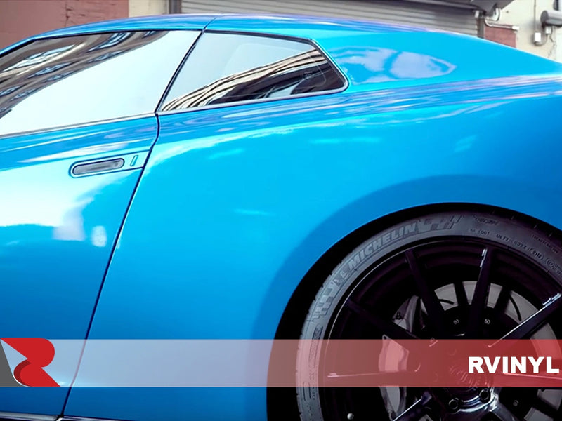 ORACAL 970RA Sea Blue Rear Door Wrap