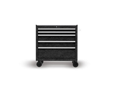 ORACAL 975 Premium Textured Cast Film Cocoon Black DIY Tool Cabinet Wraps