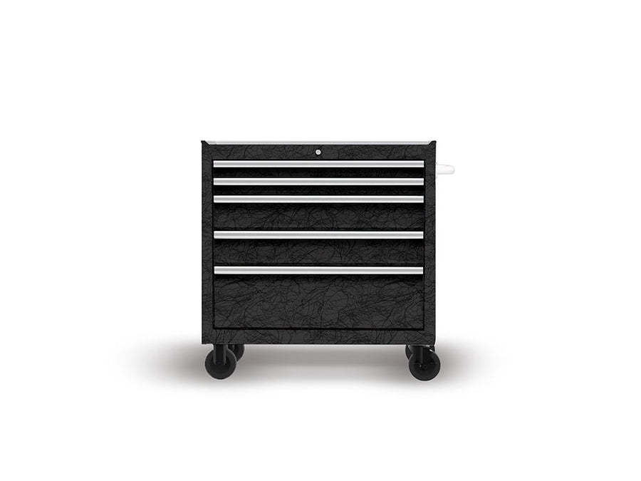 ORACAL 975 Premium Textured Cast Film Cocoon Black DIY Tool Cabinet Wraps