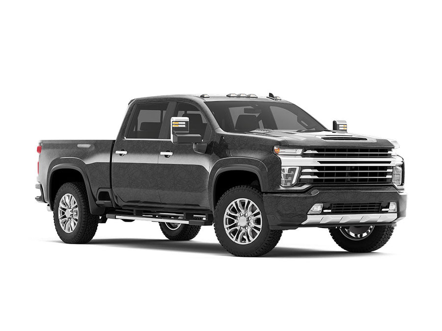 ORACAL 975 Premium Textured Cast Film Cocoon Black Truck Wraps