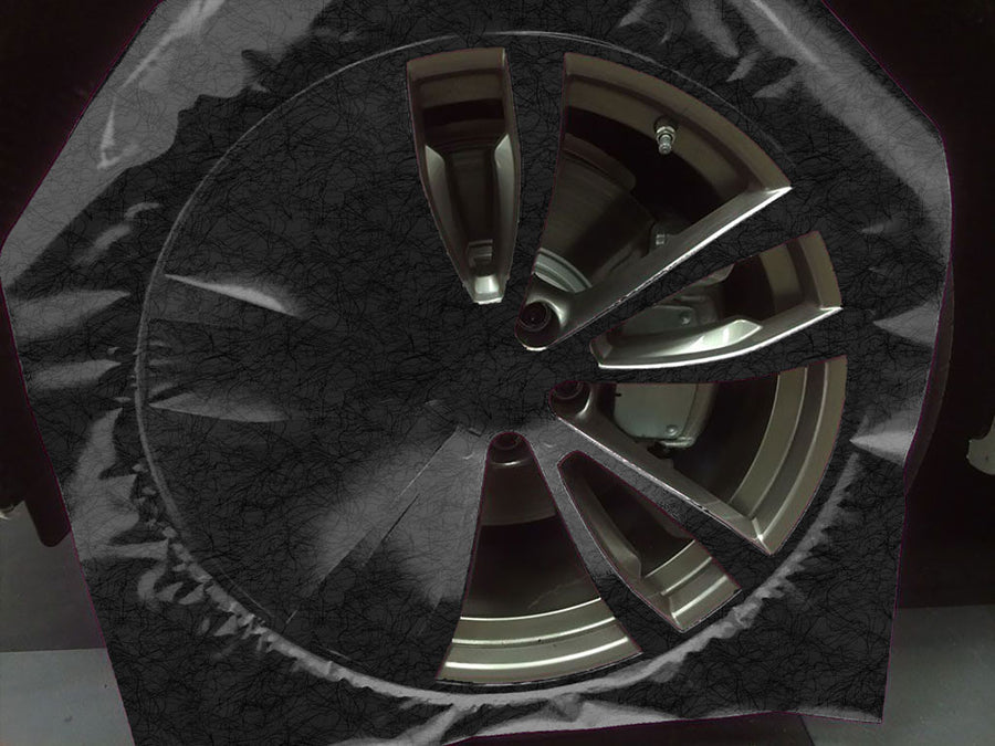 ORACAL® 975 Premium Textured Cast Film Cocoon Black Custom Wheel Installation Process