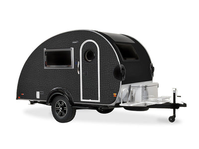 ORACAL 975 Crocodile Black DIY Tear Drop Trailer Wraps