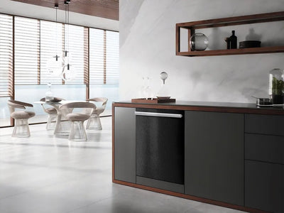 ORACAL® 975 Dune Black Wrapped Dishwasher Example