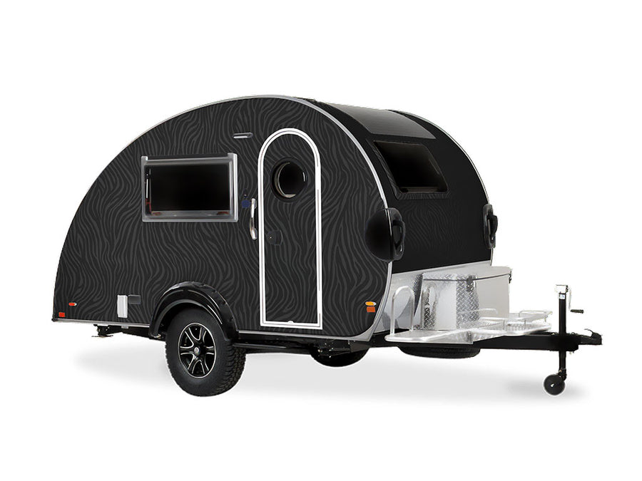 ORACAL 975 Dune Black DIY Tear Drop Trailer Wraps