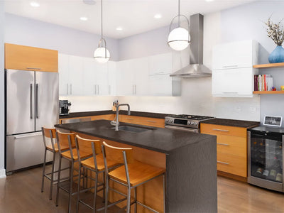 ORACAL 975 Dune Brown Custom Kitchen Counter Wraps