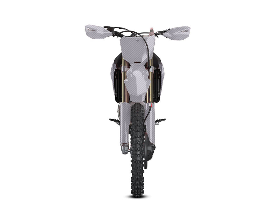 ORACAL 975 Carbon Fiber Silver Gray DIY Dirt Bike Wraps