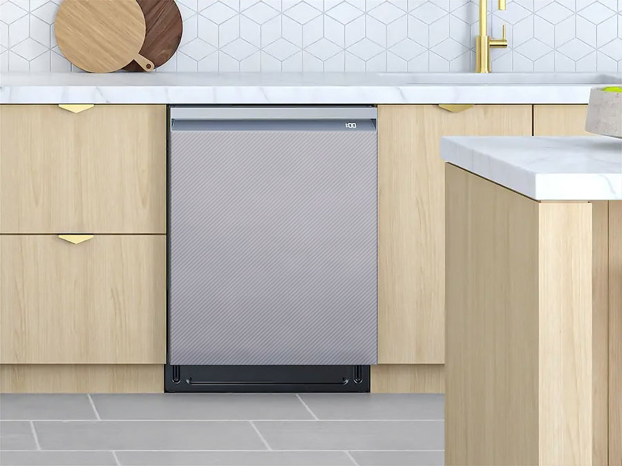 ORACAL® 975 Carbon Fiber Silver Gray Custom Dishwasher Cover