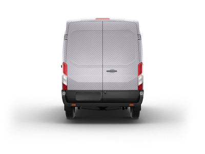 ORACAL 975 Carbon Fiber Silver Gray Van Vinyl Wraps