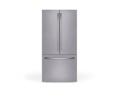 ORACAL 975 Carbon Fiber Silver Gray DIY Built-In Refrigerator Wraps