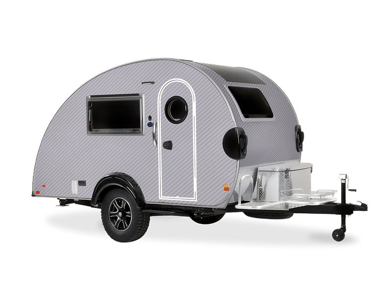 ORACAL 975 Carbon Fiber Silver Gray Do-It-Yourself Truck Camper Wraps