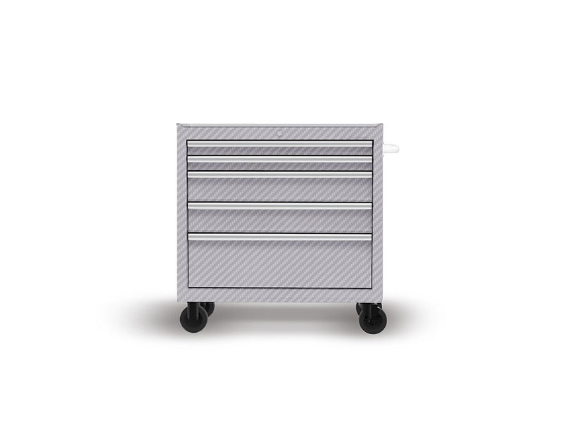 ORACAL 975 Carbon Fiber Silver Gray DIY Tool Cabinet Wraps