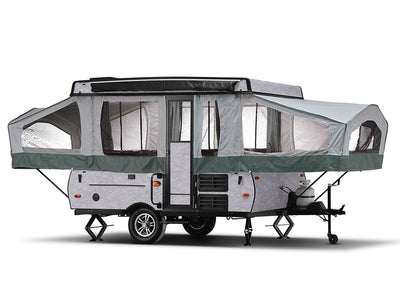 ORACAL 975 Premium Textured Cast Film Cocoon Silver Gray Pop-Up Camper