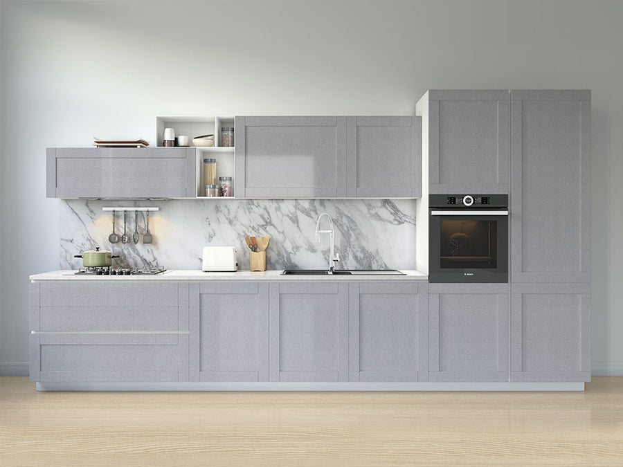 ORACAL® 975 Emulsion Silver Gray Kitchen Cabinet Wraps