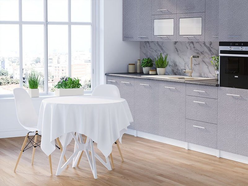 ORACAL 975 Emulsion Silver Gray DIY Kitchen Cabinet Wraps