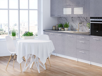 ORACAL 975 Emulsion Silver Gray DIY Kitchen Cabinet Wraps