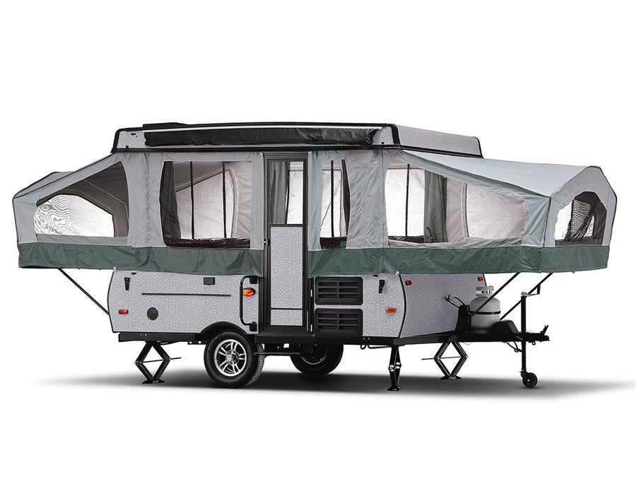 ORACAL 975 Emulsion Silver Gray Pop-Up Camper