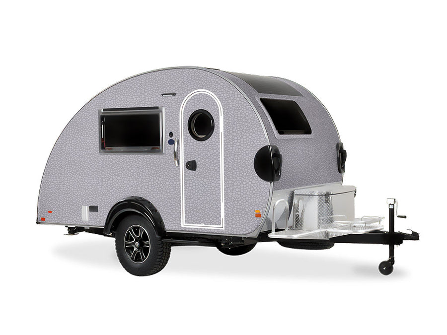 ORACAL 975 Emulsion Silver Gray DIY Tear Drop Trailer Wraps