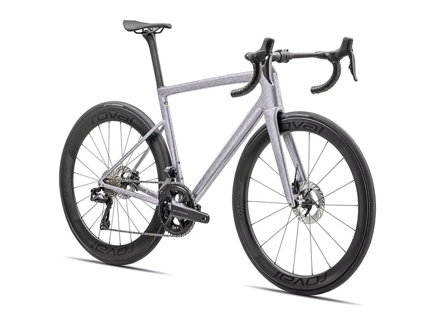 ORACAL 975 Honeycomb Silver Gray Bike Vehicle Wraps