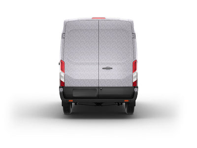ORACAL 975 Honeycomb Silver Gray Van Vinyl Wraps