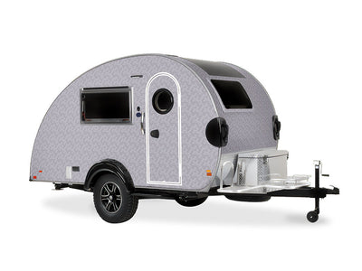 ORACAL 975 Honeycomb Silver Gray Do-It-Yourself Truck Camper Wraps