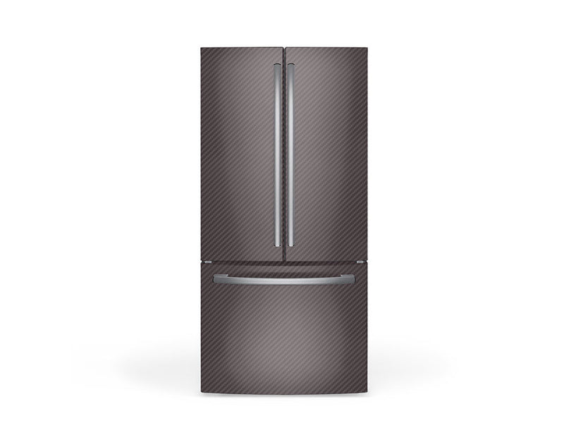ORACAL 975 Carbon Fiber Anthracite DIY Built-In Refrigerator Wraps
