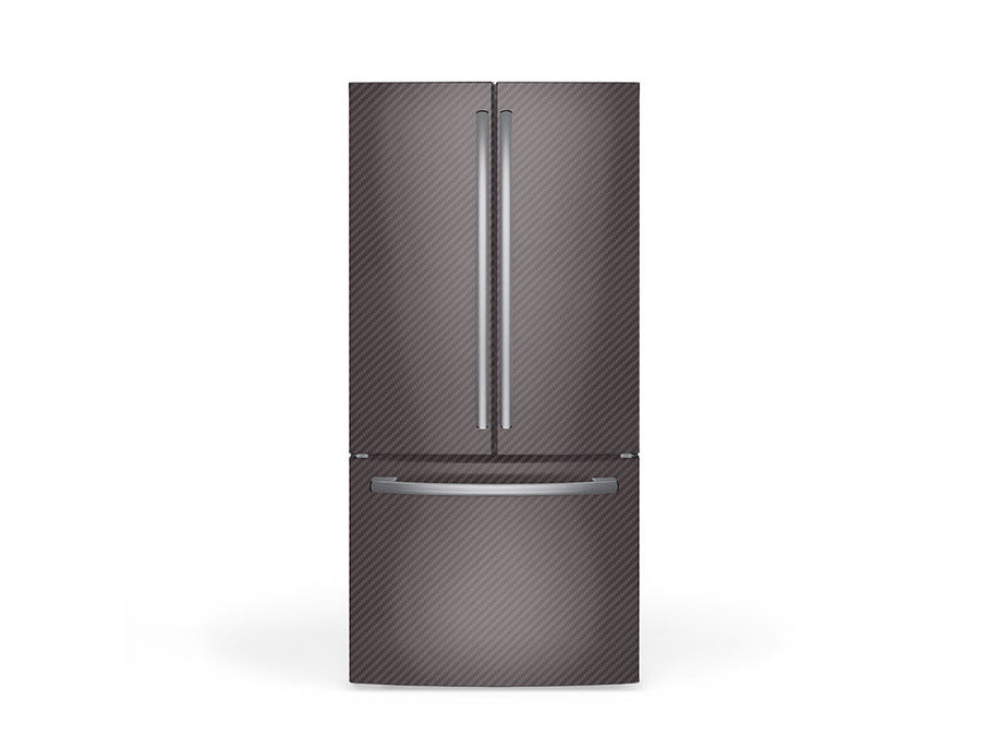 ORACAL 975 Carbon Fiber Anthracite DIY Built-In Refrigerator Wraps