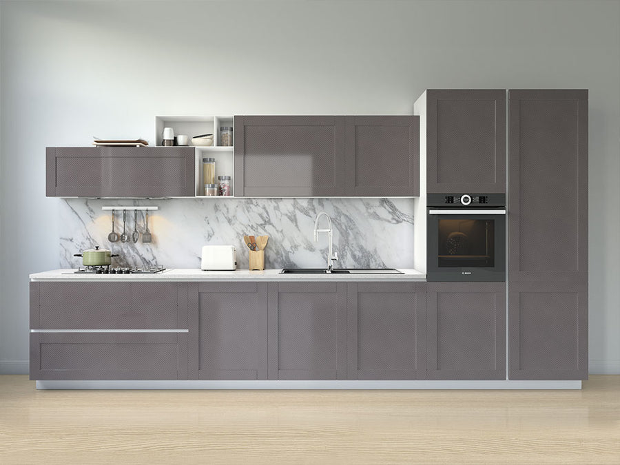 ORACAL® 975 Carbon Fiber Anthracite Kitchen Cabinet Wraps