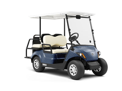 ORACAL® 975 Honeycomb Deep Blue Vinyl Golf Cart Wrap