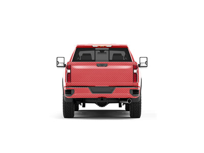 ORACAL 975 Carbon Fiber Geranium Red Truck Vinyl Wraps