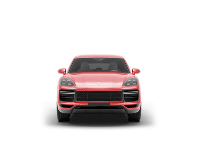 ORACAL 975 Carbon Fiber Geranium Red DIY SUV Wraps