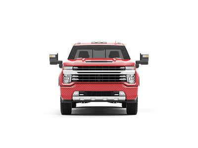 ORACAL 975 Carbon Fiber Geranium Red DIY Truck Wraps
