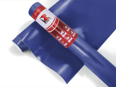 ORACAL 975 Carbon Fiber Middle Blue Premium Structure Cast Film