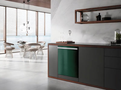 ORACAL® 975 Crocodile Fir Tree Green Wrapped Dishwasher Example