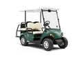 ORACAL® 975 Crocodile Fir Tree Green Vinyl Golf Cart Wrap