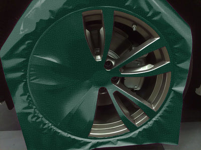 ORACAL® 975 Crocodile Fir Tree Green Custom Wheel Installation Process