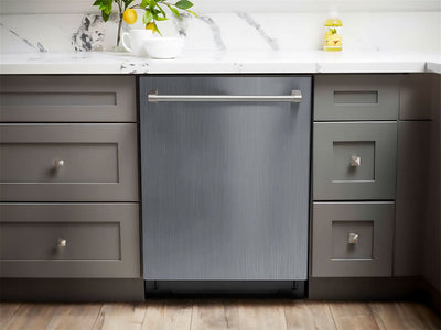 ORACAL® 975 Brushed Aluminum Graphite Dishwasher Wraps