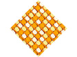 Orange  Brick Vinyl Wrap Pattern