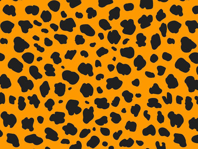 Orange Cheetah Vinyl Wrap Pattern~Rwraps Series 914 Digitally Printed Vinyl Wrap~0