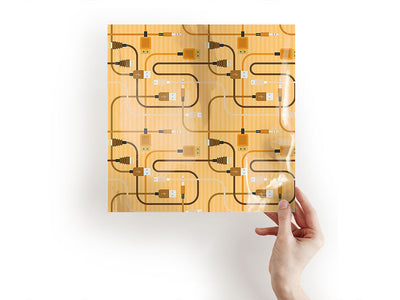 Orange Cords Technology Vinyl Wraps~Rwraps Series 914 Digitally Printed Vinyl Wrap~1