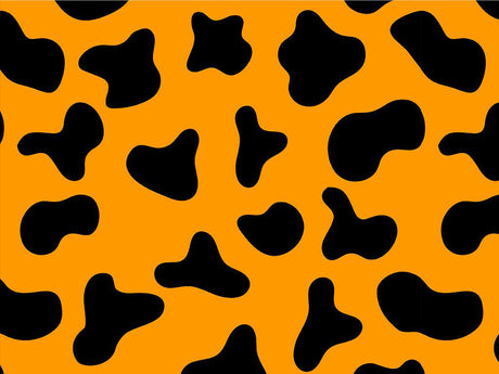Orange Cow Vinyl Wrap Pattern~Rwraps Series 914 Digitally Printed Vinyl Wrap~0