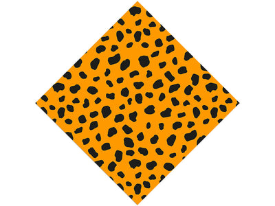 Orange Dalmation Vinyl Wrap Pattern