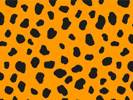 Orange Dalmation Vinyl Wrap Pattern~Rwraps Series 914 Digitally Printed Vinyl Wrap~0
