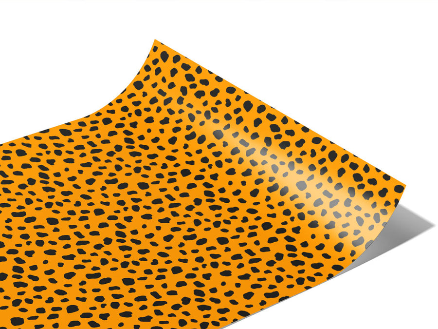 Orange Dalmation Vinyl Wraps~Rwraps Series 914 Digitally Printed Vinyl Wrap~1