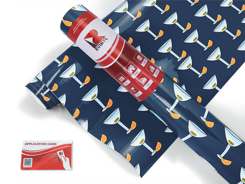 orange drop alcohol Craft Vinyl Roll