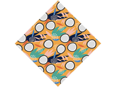 Orange Dwarf Fruit Vinyl Wrap Pattern