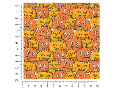 orange frenzy halloween 1ft x 1ft Craft Sheets